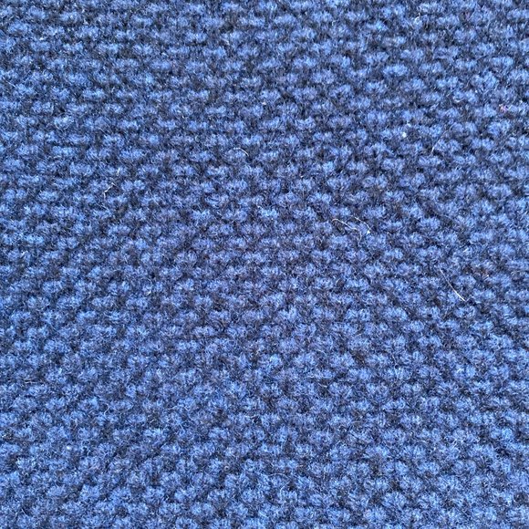 J. CREW Silk Layered Blue Wool Zip Back Sweater Size XL - Picture 3 of 9